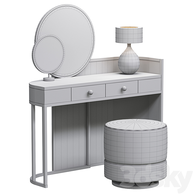 Dressing table PARMA Frato 2020 3DS Max Model - thumbnail 5