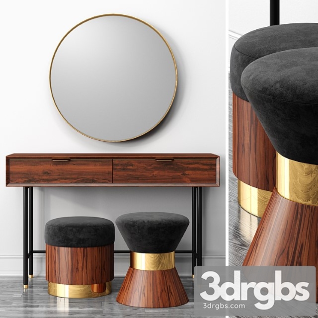 Dressing table ravello by kare design - thumbnail 1