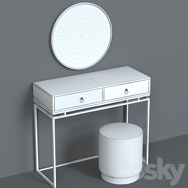 Dressing Table  Steelmebel 3DSMax File - thumbnail 5