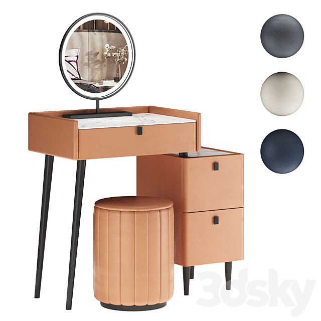 Dressing table “Vermont” 3ds Max - thumbnail 1