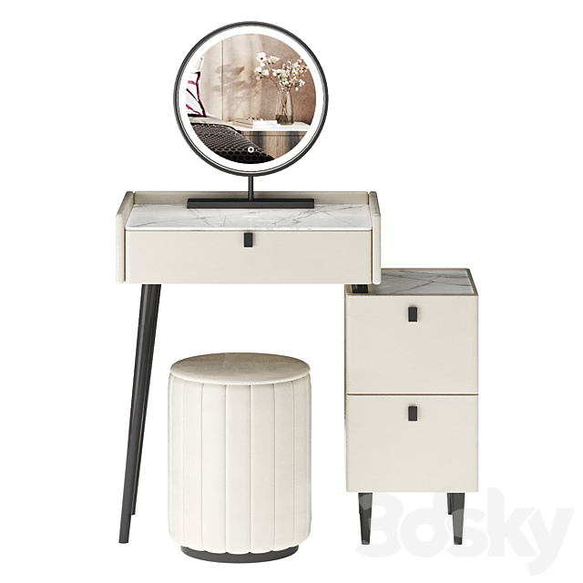 Dressing table “Vermont” 3ds Max - thumbnail 3