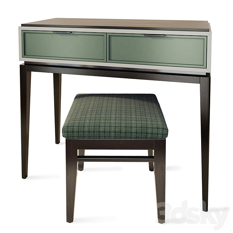 Dressing table Vermont. Vanity by Wooden Kors. 3DS Max Model - thumbnail 2