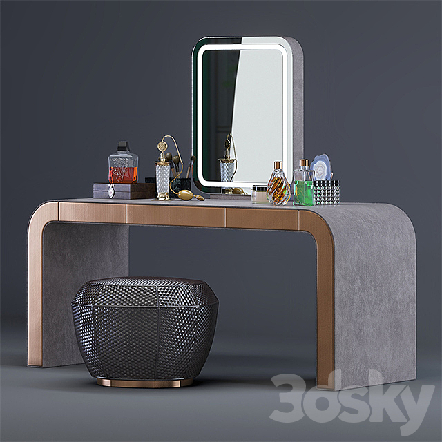 Dressing table Visionnaire – Mobiletrucco 3ds Max - thumbnail 1