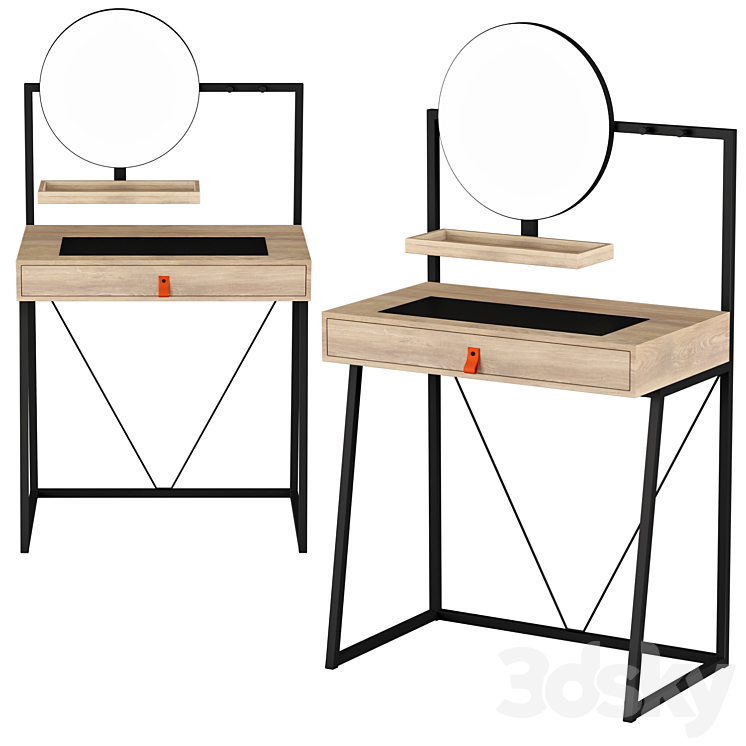 Dressing table with drawer LOU | BUT | Coiffeuse avec tiroir LOU 3DS Max - thumbnail 1