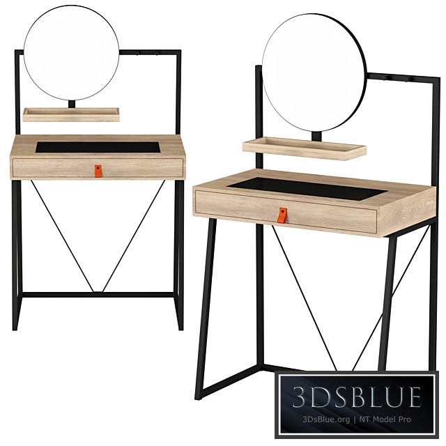 Dressing table with drawer LOU | BUT | Coiffeuse avec tiroir LOU 3DS Max - thumbnail 3