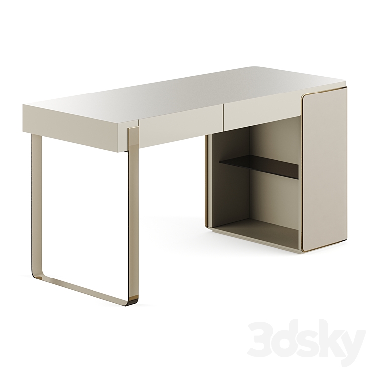 Fendi Icon Lacquer Lady Desk Ta44 L 3DS Max Model - thumbnail 1