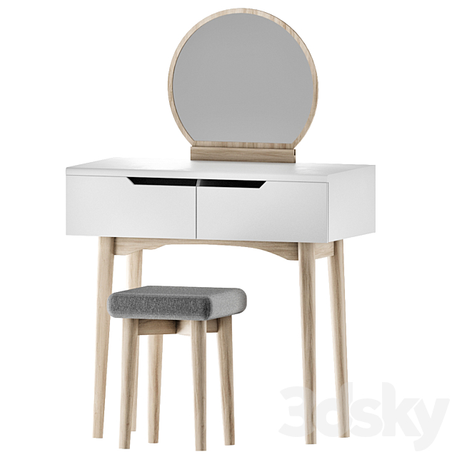 Gaga dressing table 3ds Max - thumbnail 1