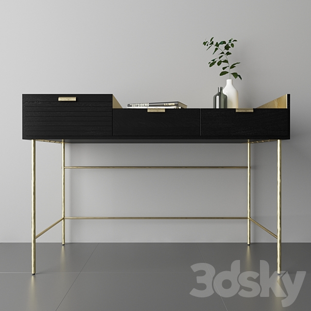 JAGGER Drawer Desk _ Maisonsdumonde 3DSMax File - thumbnail 1