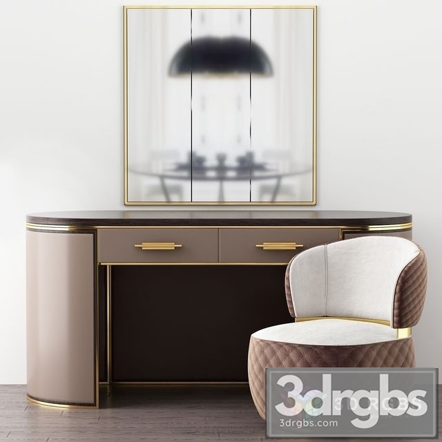 Kent Writing Desk Frato 3dsmax Download - thumbnail 1