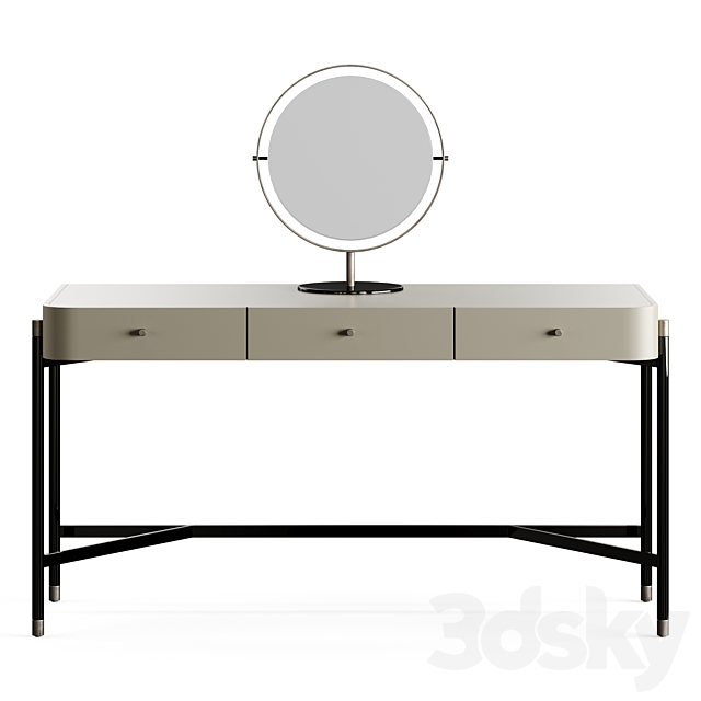 Laskasas Rosie Dressing Table 3DS Max Model - thumbnail 2