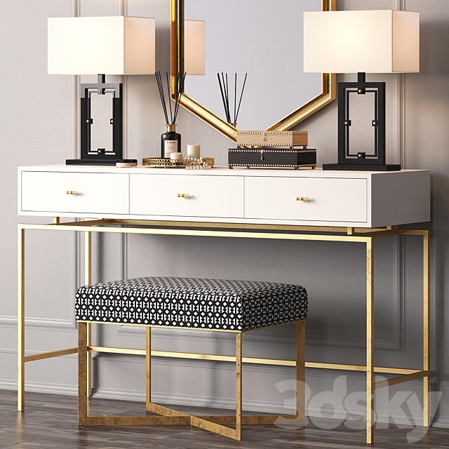 LILI Console by ROOMA DESIGN 3DSMax File - thumbnail 2