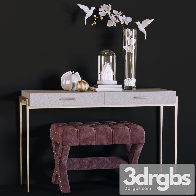 Louvrehome Montgomery Console 3dsmax Download - thumbnail 1