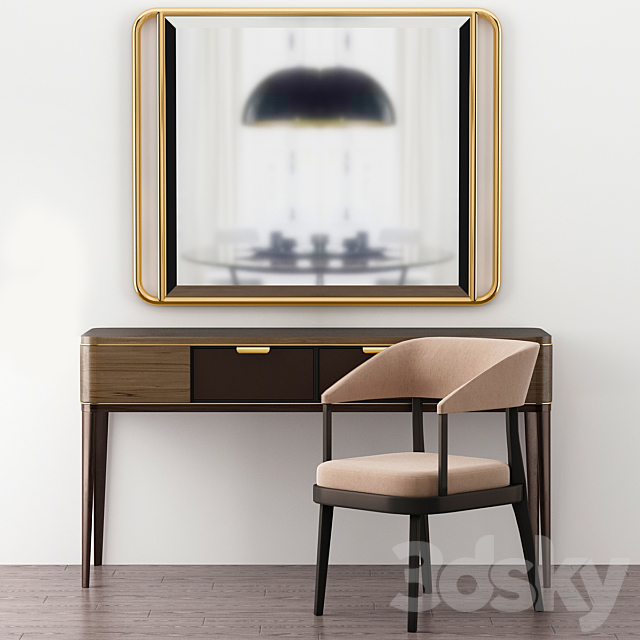 Mandalay Dressing Table Frato Interiors 3ds Max - thumbnail 1