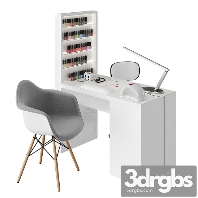 Manicure Table 3dsmax Download - thumbnail 1
