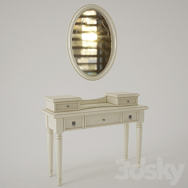 Nostalgia Camelgroup Dressing Table 3DSMax File - thumbnail 1