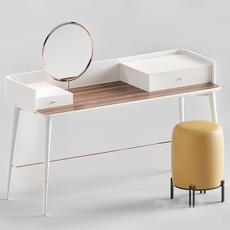 PRADDY NAICA Dressing table 3DS Max - thumbnail 1