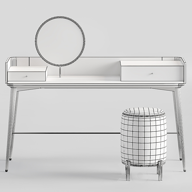 PRADDY NAICA Dressing table 3DSMax File - thumbnail 4