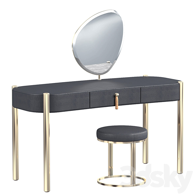 Roberto Cavalli dressing table 3DSMax File - thumbnail 1