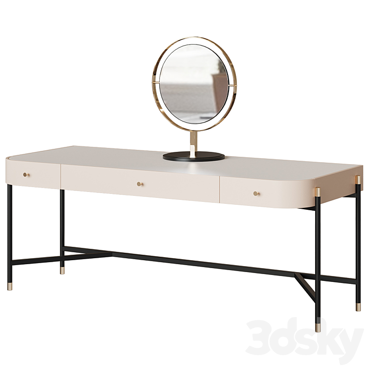 Rosie dressing table 3DS Max - thumbnail 1