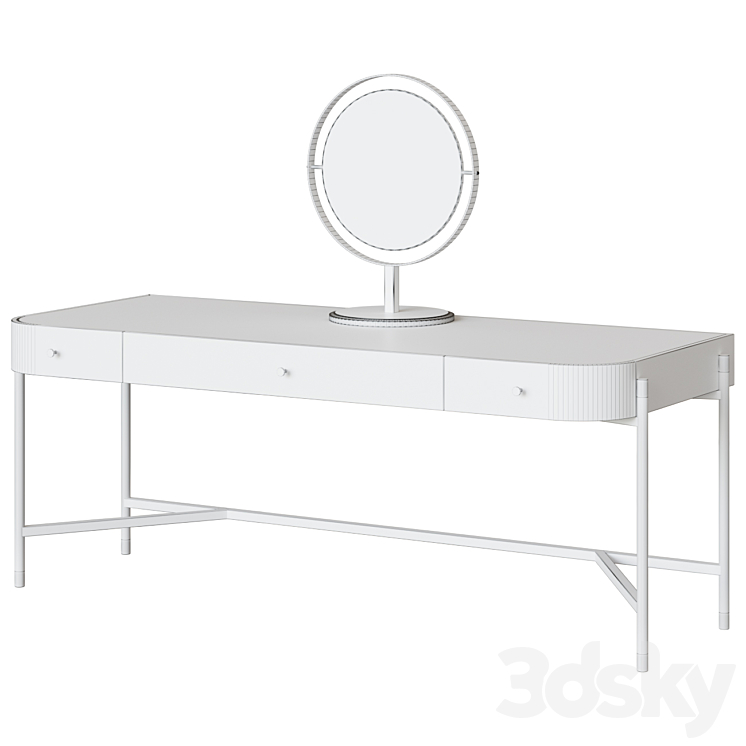 Rosie dressing table 3DS Max - thumbnail 2