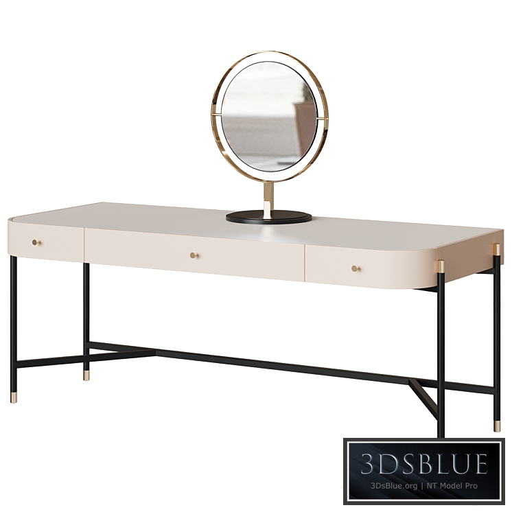 Rosie dressing table 3DS Max - thumbnail 3