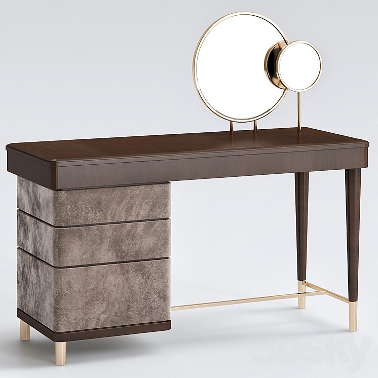 Smania dressing table 3DS Max - thumbnail 1