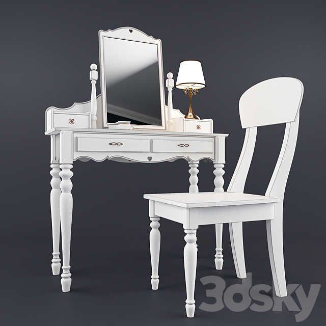 Sofy console and lamp table ARTELAMP FABBRO 3ds Max - thumbnail 2