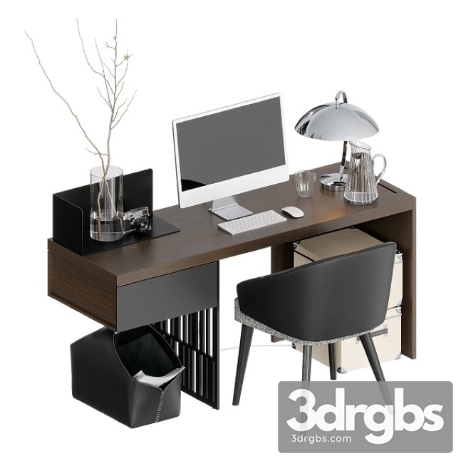 Table Molteni Scriba Home Office 3dsmax Download - thumbnail 1