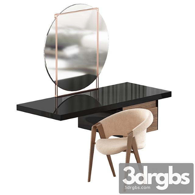 Toilet Table 3dsmax Download - thumbnail 1