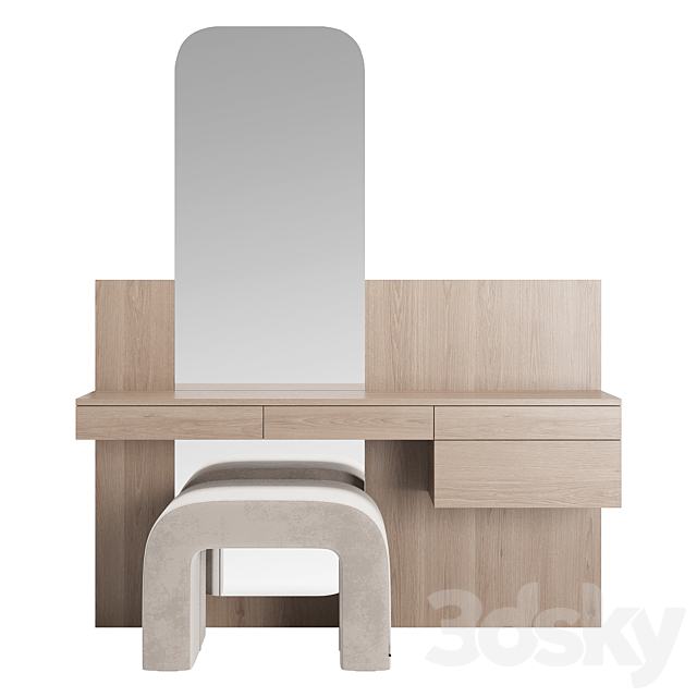 Vanity table 001 KM 3ds Max - thumbnail 1