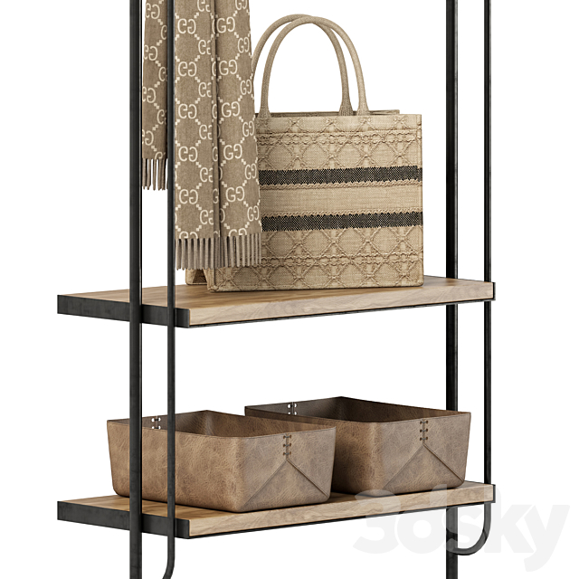 ANTHROPOLOGIE Coat Rack 3DSMax File - thumbnail 3