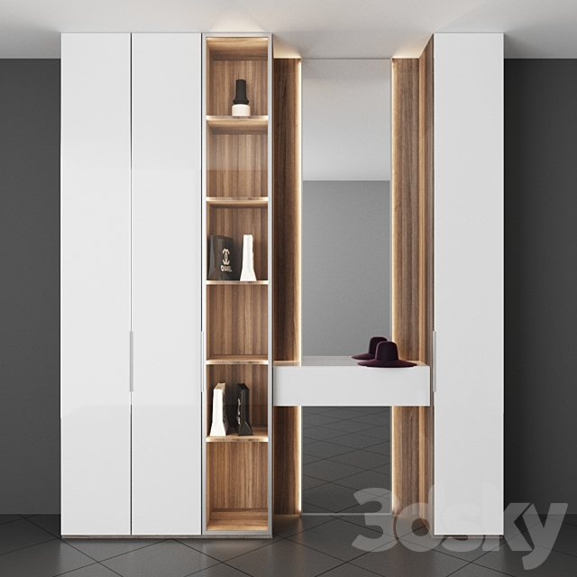 Cabinet in the hall 3DSMax File - thumbnail 1