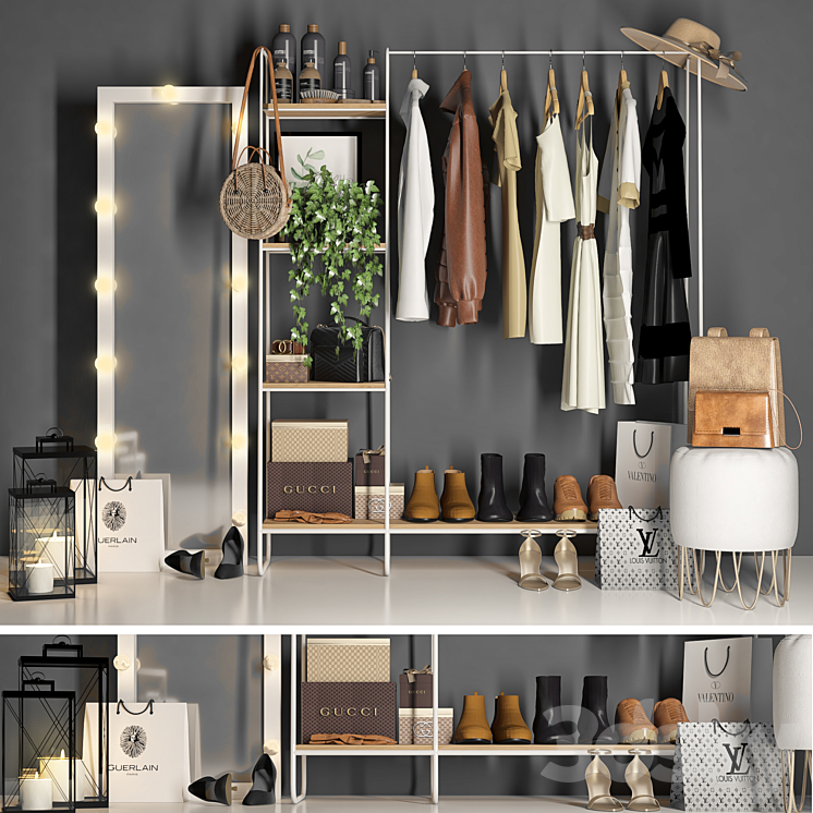 closet 105 3DS Max - thumbnail 1