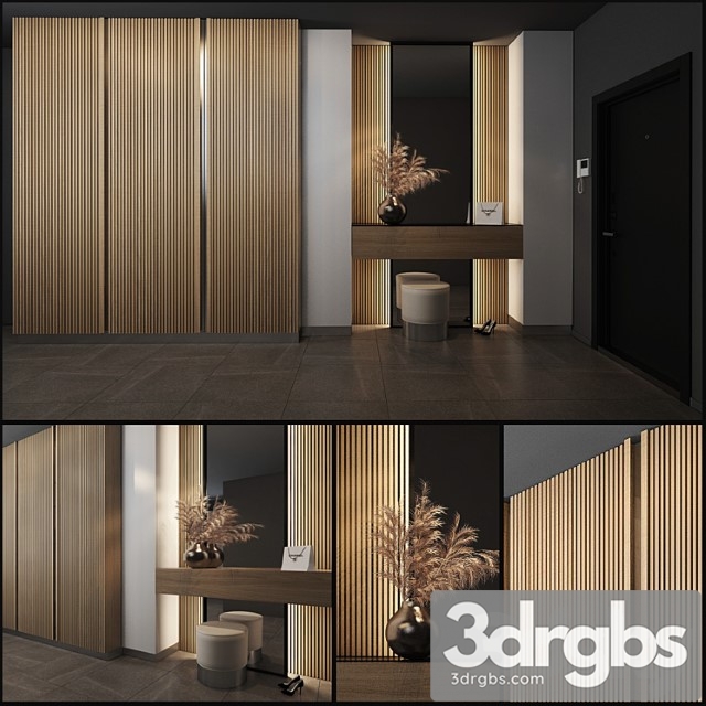 Composition in the hallway 34 2 3dsmax Download - thumbnail 1