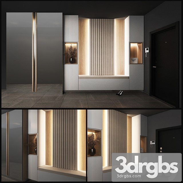 Composition in the hallway 37 2 3dsmax Download - thumbnail 1