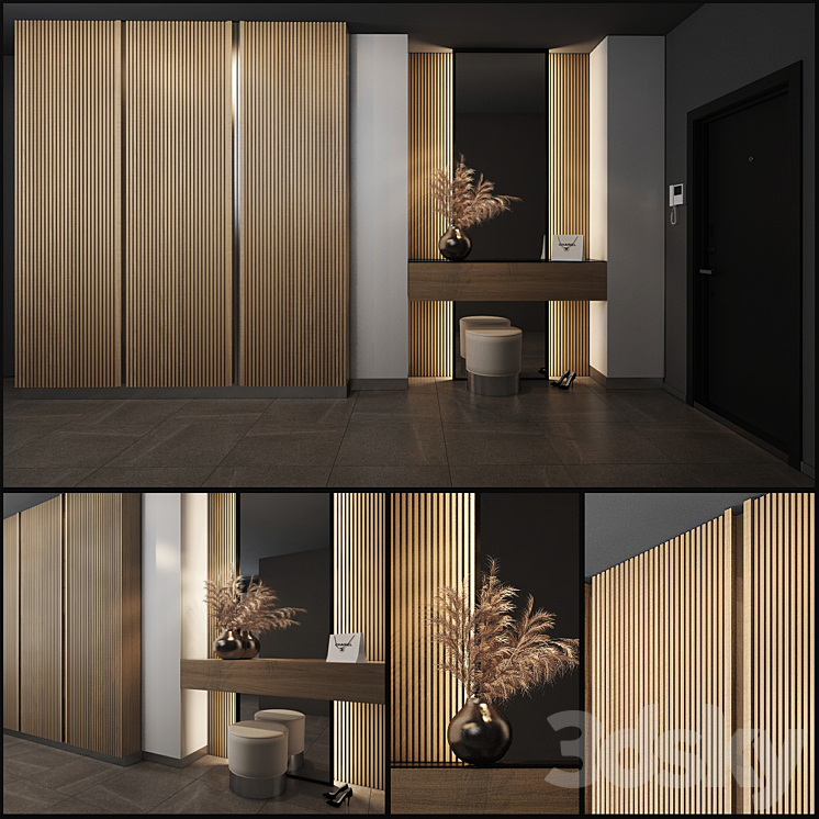 Composition in the hallway_34 3DS Max - thumbnail 1