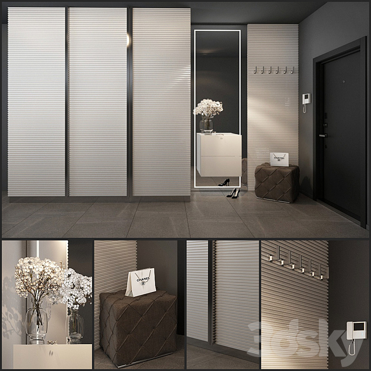 Composition in the hallway_39 3DS Max - thumbnail 1