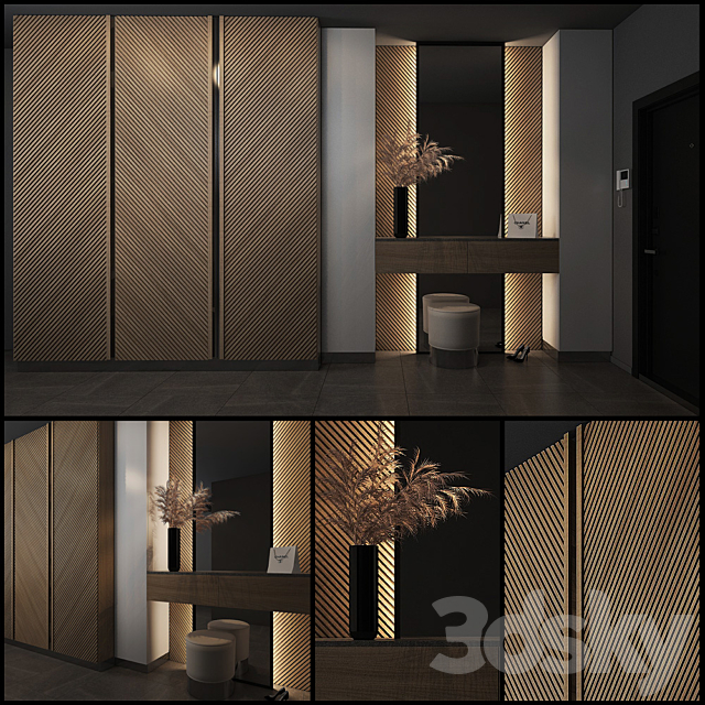 Composition in the hallway_54 3DS Max Model - thumbnail 1