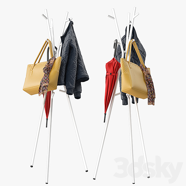 Ekrar Coat Stand 3DSMax File - thumbnail 3