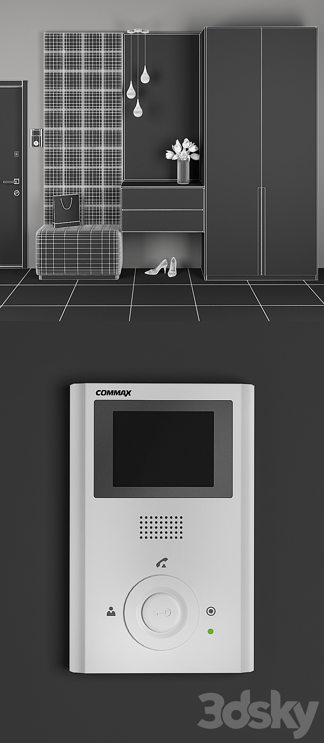 Entrance hall 21 3ds Max - thumbnail 3