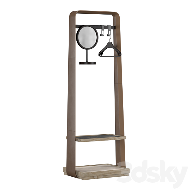 Frame Valet stand by Giorgetti 3ds Max - thumbnail 1