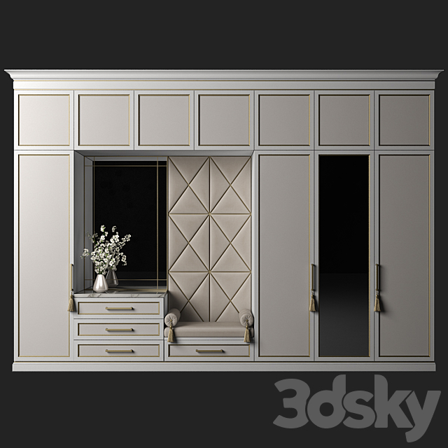 Furniture composition 50 3DSMax File - thumbnail 1