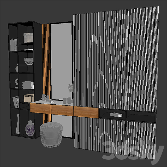 Hall Furniture 38 3DSMax File - thumbnail 3