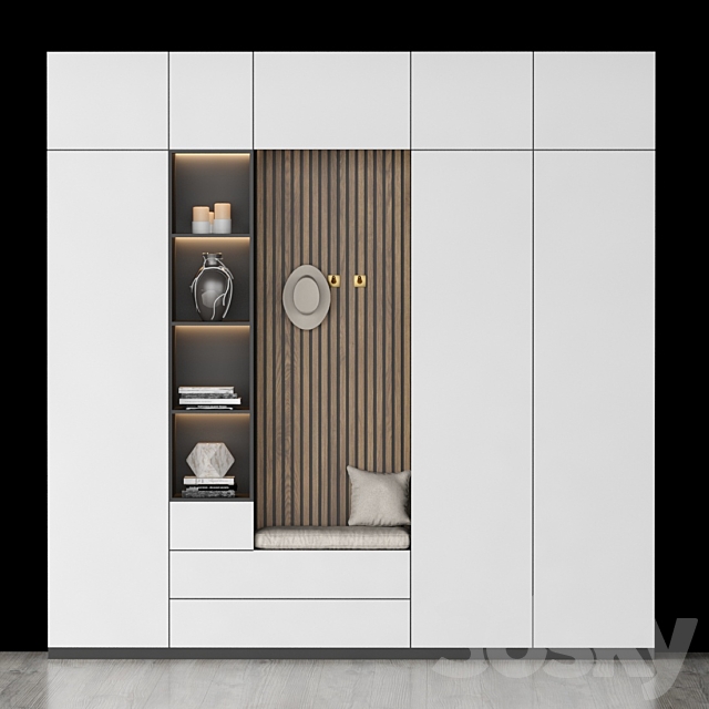 Hall Furniture 89 3ds Max - thumbnail 1