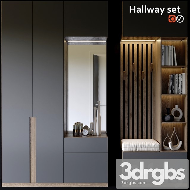 Hallway 2 2 2 3dsmax Download - thumbnail 1