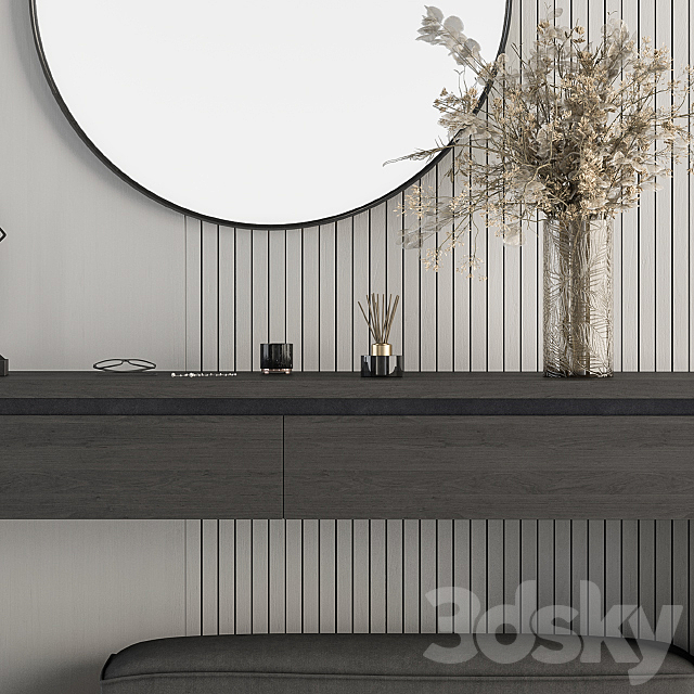 Hallway 26 – Black and Gray Entrance 3DSMax File - thumbnail 4