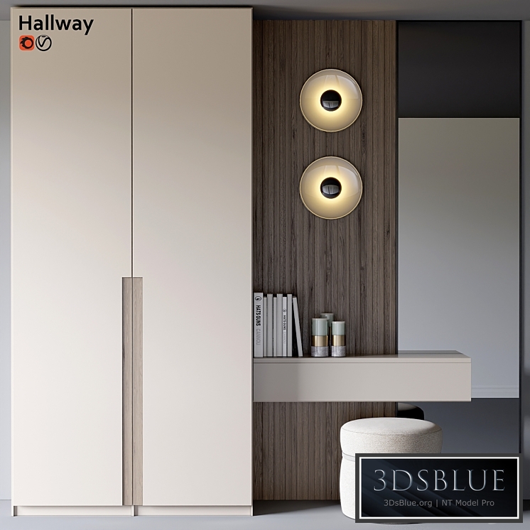 Hallway 3DS Max - thumbnail 3