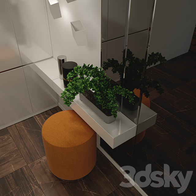 hallway 3DS Max Model - thumbnail 2