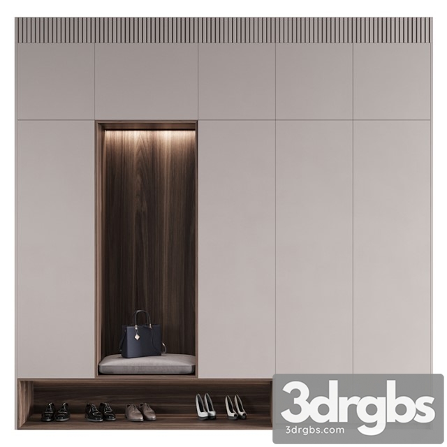 Hallway No2 3dsmax Download - thumbnail 1