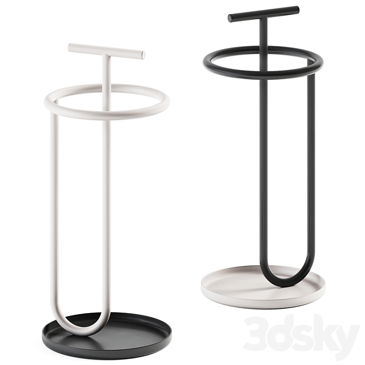 Hombre Umbrella stand by Connubia \/ Umbrella stand 3DS Max Model - thumbnail 1